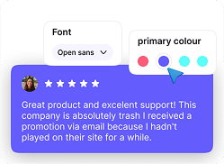 Style every widget to match your brand