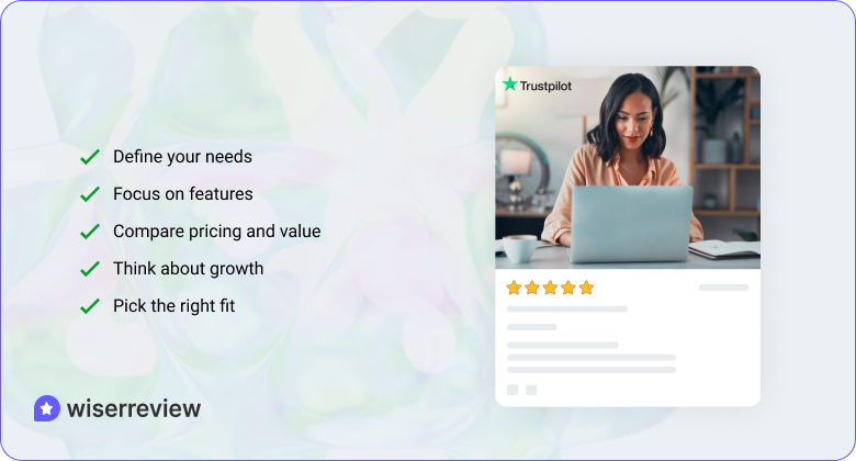 How to choose the right Trustpilot alternatives