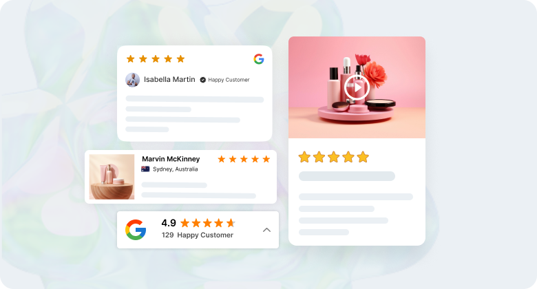 Display product review