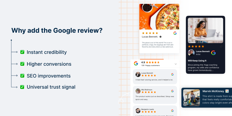 Why add the Google review widget to your Website?
