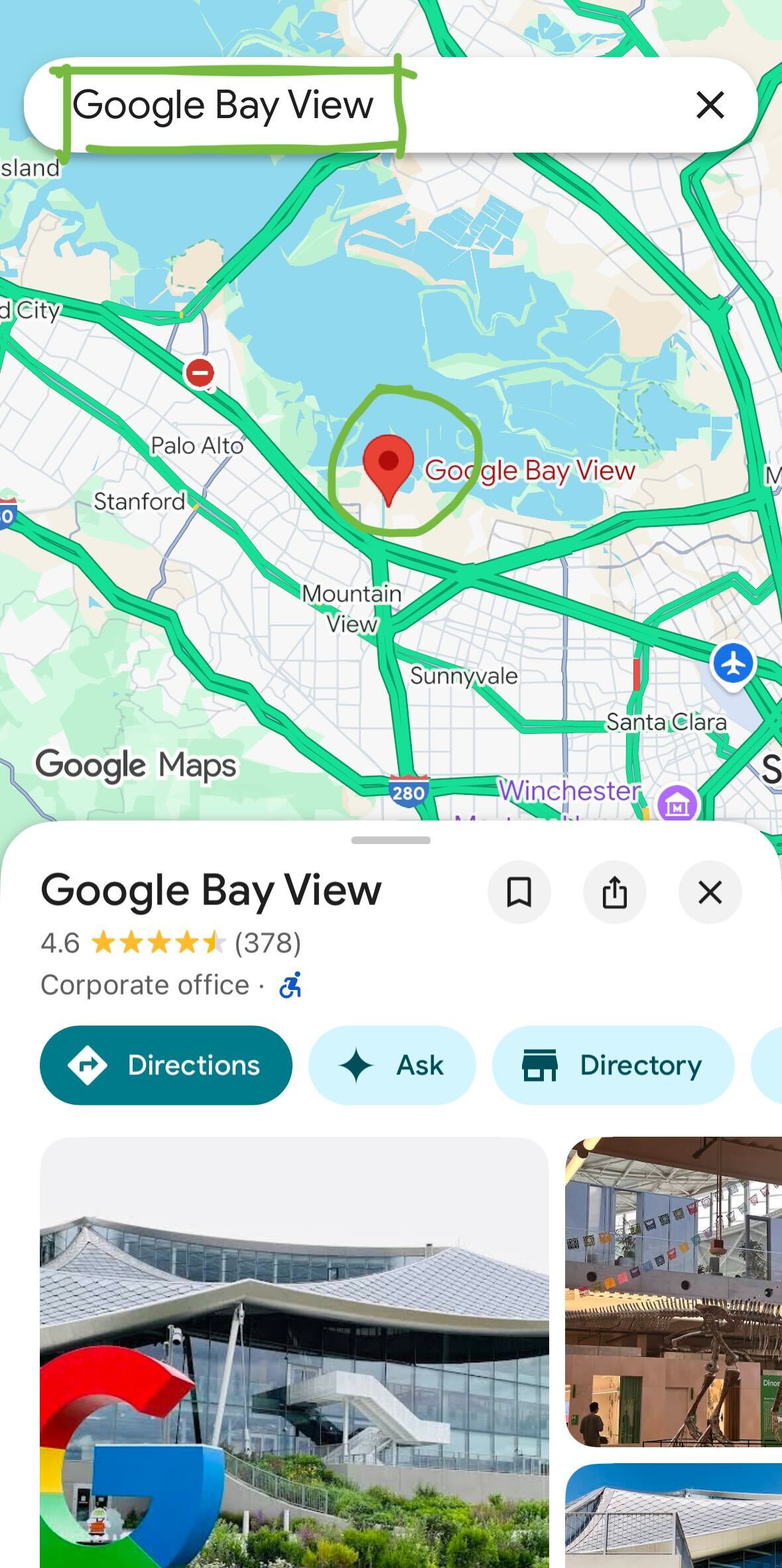How to add a Google Maps Review on mobile 