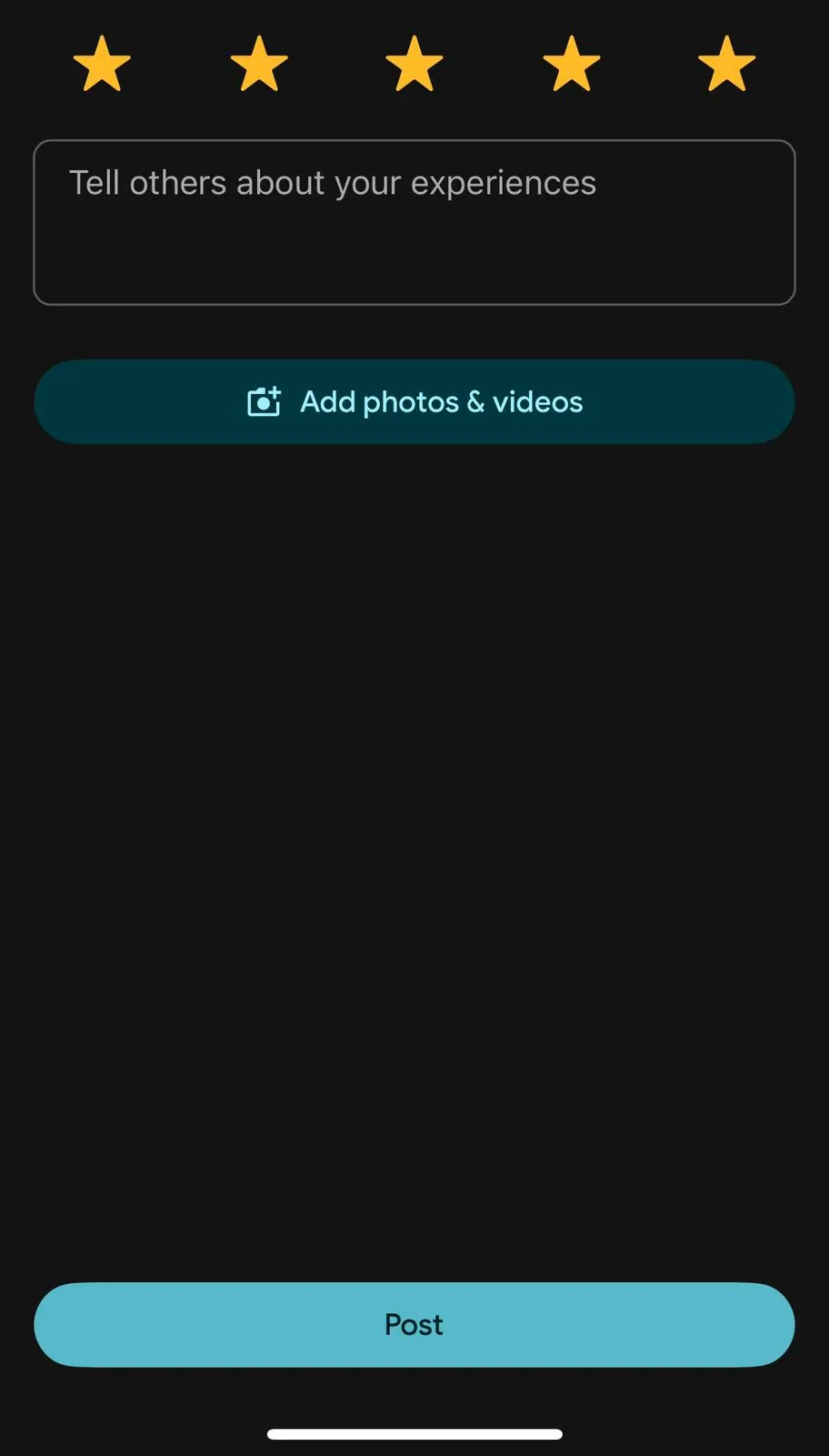 Post Your Complete Review